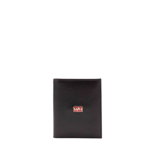 Card Holder Plain With Bill Compartment Negro Toro Millenium