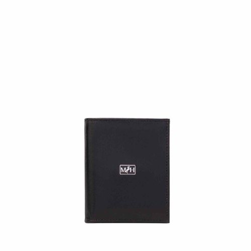Card Holder Plain With Bill Compartment Noche Millenium