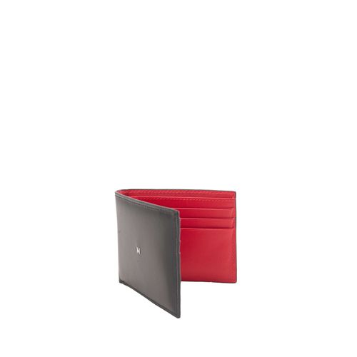 Wallet Small Negro Rojo Castellano