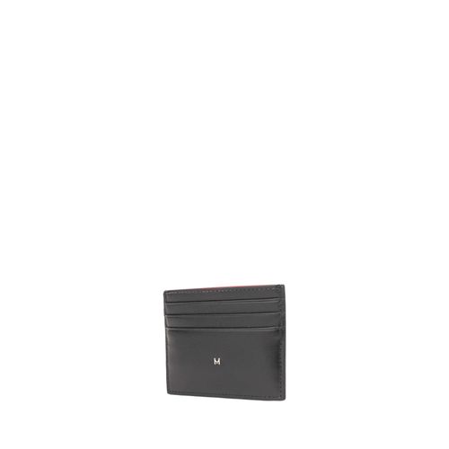 Card Holder Plain 7Cc Negro Rojo Castellano