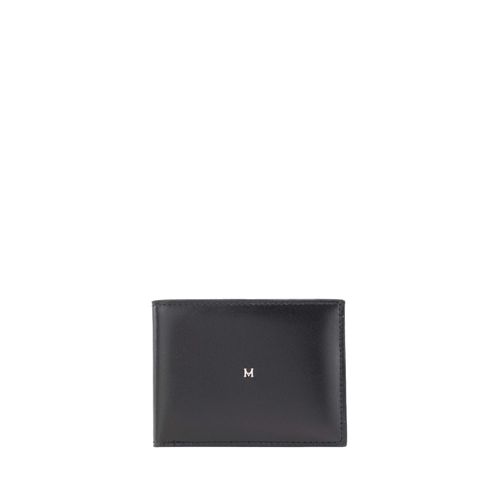 Wallet Slim Horizontal Negro Rojo Castellano