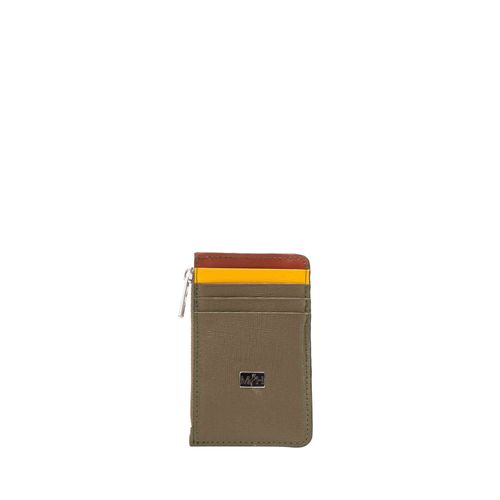 Card Holder 8 Cards With Zip Verde Collorfull