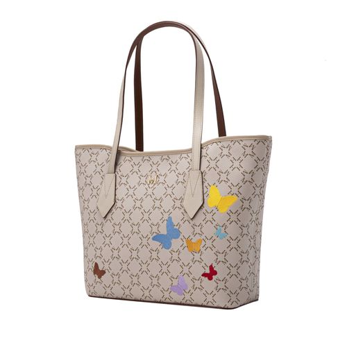 Tote Bag Medium Alas Beige Primario Mariposas