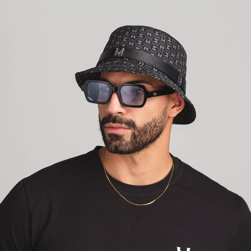 Bucket Hat Palenque Negro Milliner