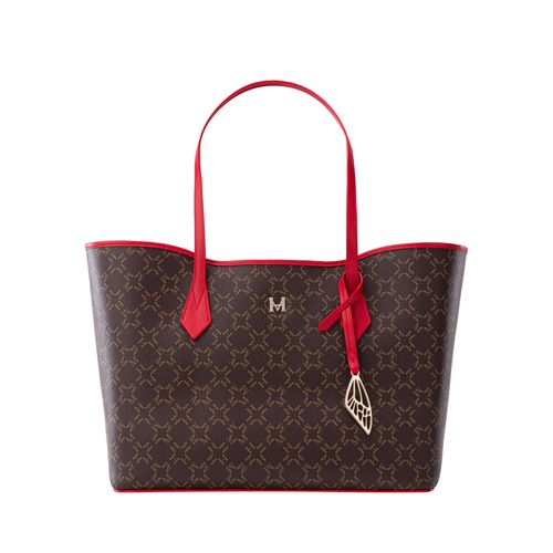 Shopping Bag Alas Café Rojo Primario Básico