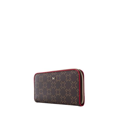 Wallet candelaria café rojo Primario Básico