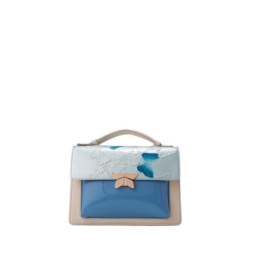Crossbody Bag Lucia With Handle Provenza Mariposas