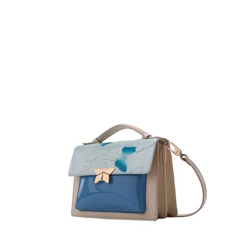 Crossbody Bag Lucia With Handle Provenza Mariposas
