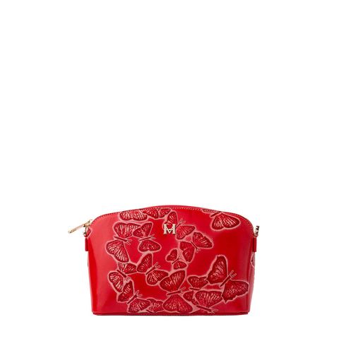 Crossbody Bag Santana Rojo Cruz Mariposas
