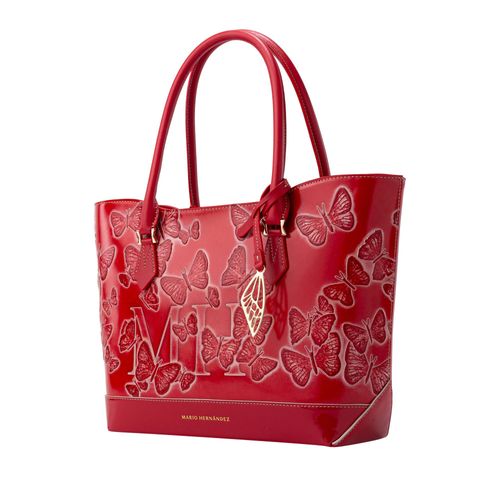 Tote Bag Medium Alas Rojo Cruz Mariposas