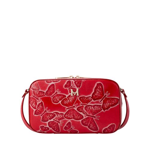 Crossbody Bag Mara Rojo Cruz Mariposas