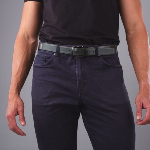 Belt Casual Salvador Chocolate Verde