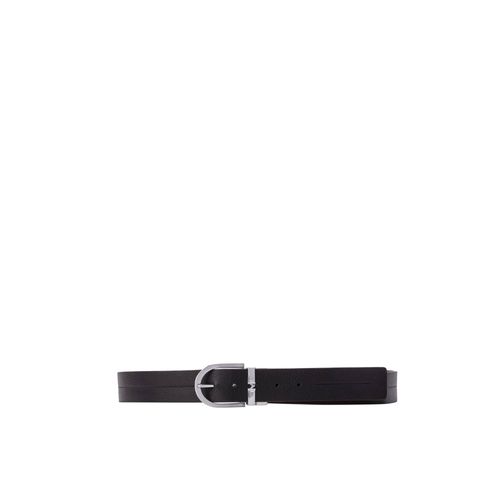 Belt Casual Sahara Monograma Negro Café Lt