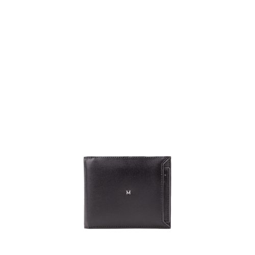 Money Clip Wallet With Removable Cardholder Negro Grafito Castellano