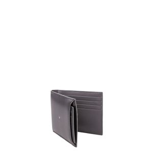 Money Clip Wallet With Removable Cardholder Negro Grafito Castellano