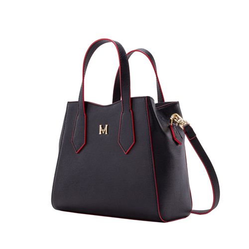 Bucket Bag Emma Negro Siena
