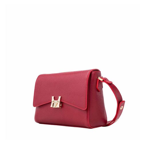 Crossbody Bag With Cover Alma Rojo Siena