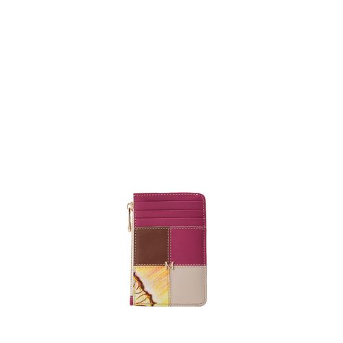 Card Holder 8 Cards With Zip Tropicalia Mixtura
