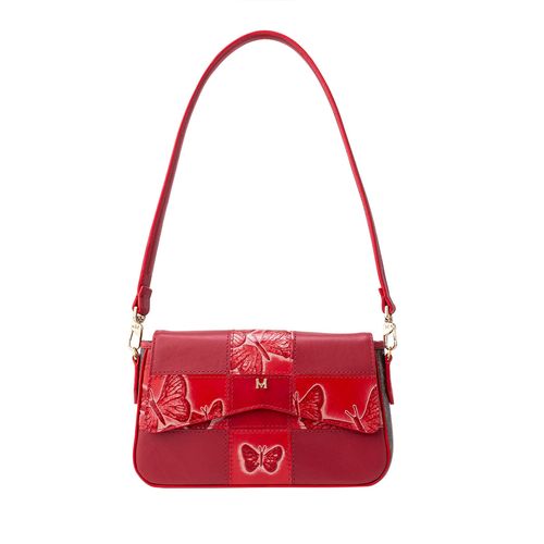 Crossbody Bag Alma Medium Rojo Cruz Mixtura