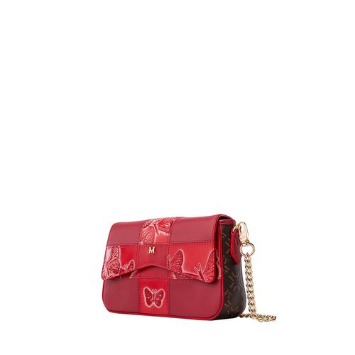 Crossbody Bag Alma Medium Rojo Cruz Mixtura