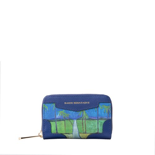 Monedero Llavero Zip Amor Tropical Debilzan