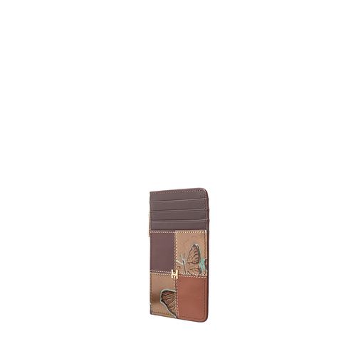 Card Holder 8 Cards With Zip Botánico Mixtura
