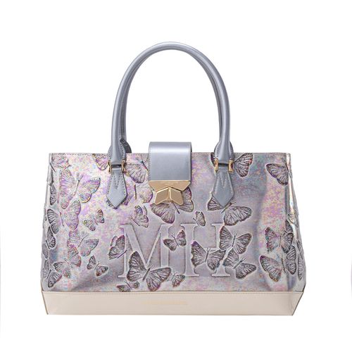 Tote Bag Carlota Gris Mariposas