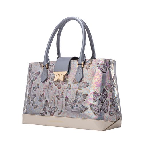 Tote Bag Carlota Gris Mariposas