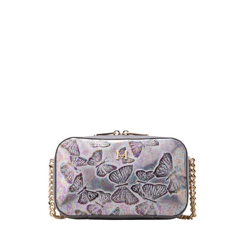 Crossbody Bag Mara Gris Mariposas
