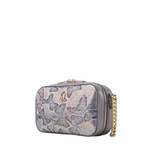 Crossbody Bag Mara Gris Mariposas
