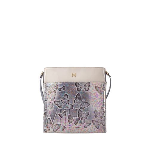 Crossbody Bag Calypso Lt Gris Mariposas