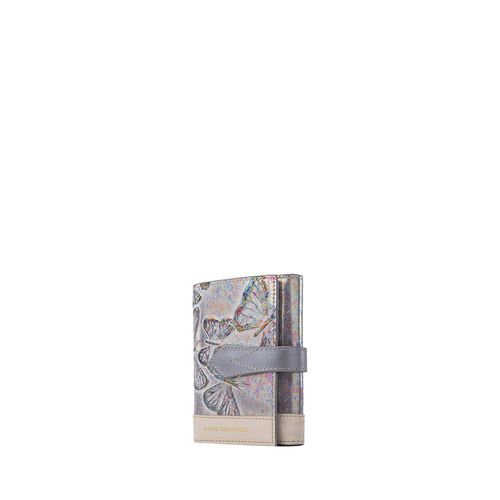 Wallet Tamara Medium Gris Mariposas