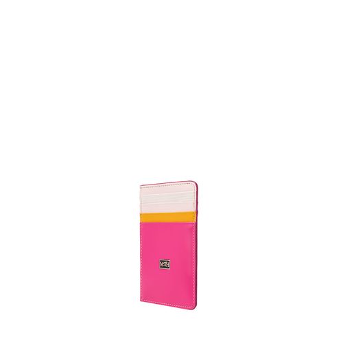 Card Holder 8 Cards With Zip Rosado Collorfull