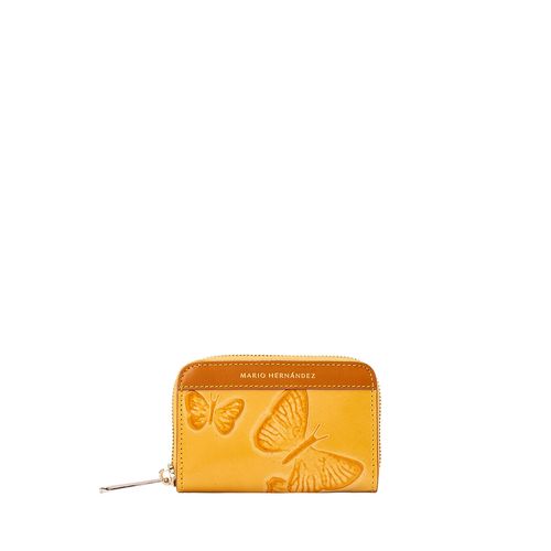 Coin Purse Key Chain Zip Mps Dijon Mariposas