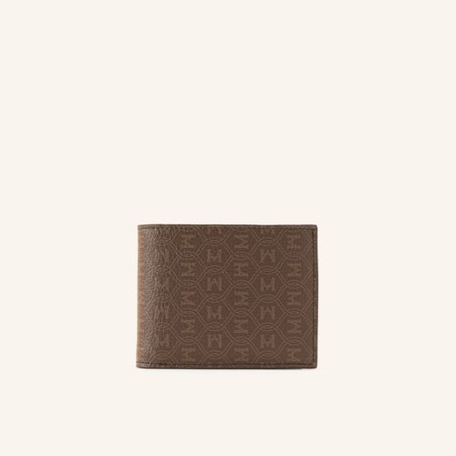 Wallet Extraplain With Pocket Café Lt Palenque