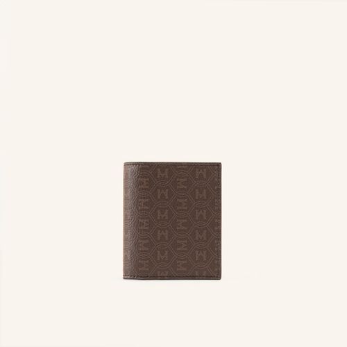 Card Holder Plain With Bill Compartment Café Lt Palenque