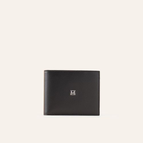 Wallet Extraplain With Pocket Ébano Prado