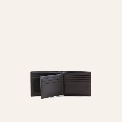 Wallet Extraplain With Pocket Ébano Prado