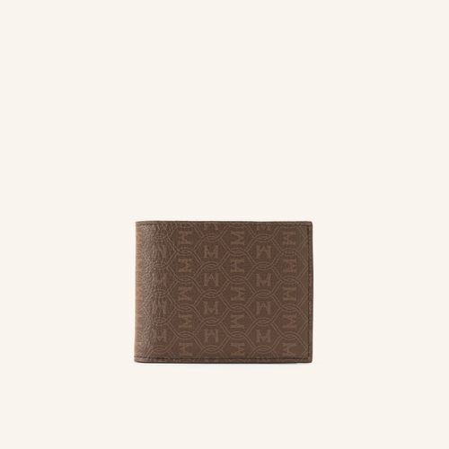 Wallet Extraplain With Pocket Café Lt Palenque