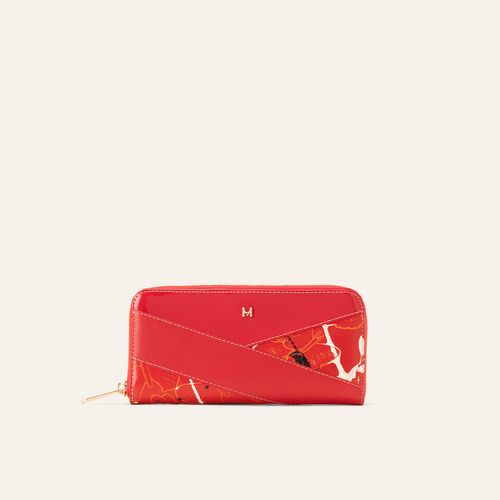 Wallet Marcia Rojo Mosaico