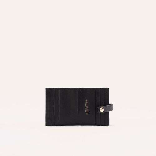 Card Holder With Clasp And Compartment Eclipse Mariposas