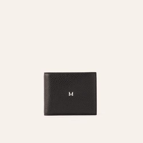Wallet Extraplain With Pocket Negro Sombra
