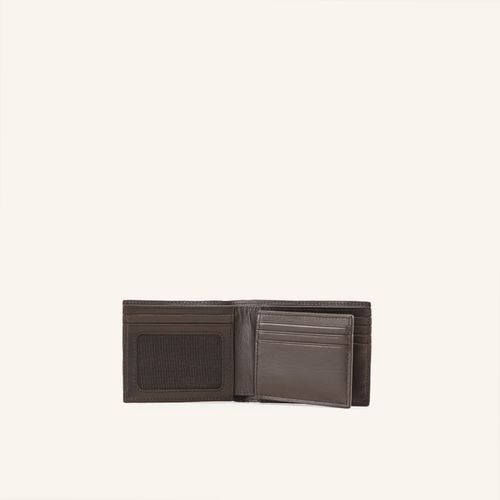 Wallet Extraplain With Pocket Ébano Berlin