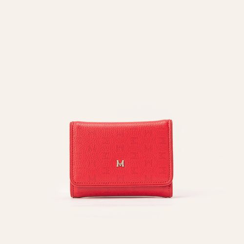 Wallet Florencia Medium Rojo Cruz Palenquera