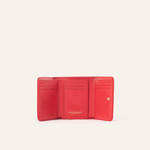 Wallet Florencia Medium Rojo Cruz Palenquera