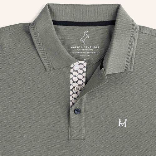 T Shirt Polo Emblema Cipres Tierra Arriba