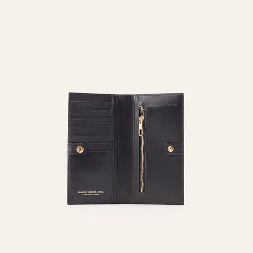 Wallet Dominique Negro Alas Nova
