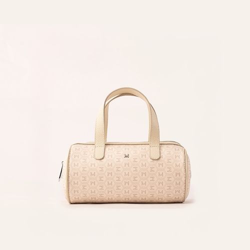 Crossbody Bag Mini Barril Blanco Palenquera