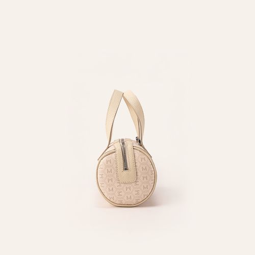 Crossbody Bag Mini Barril Blanco Palenquera