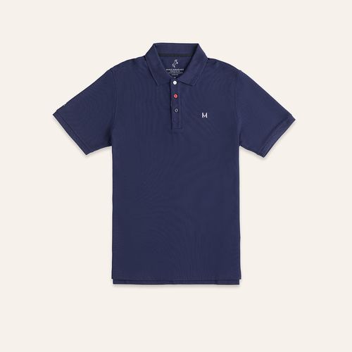 T Shirt Polo Emblema Azul Tierra Arriba